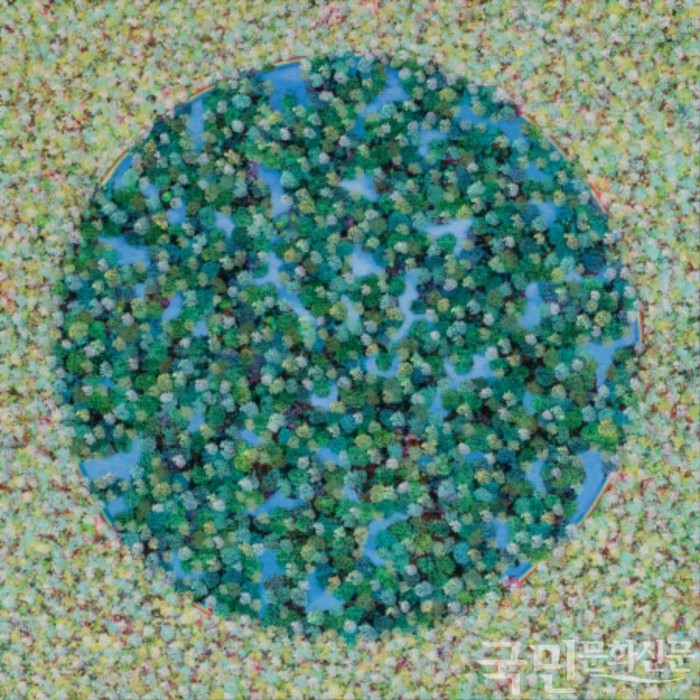 사본 -조태광, 좀 더 밝은 곳으로, 리넨에 아크릴, 60.6x60.6cm, 2018.jpg
