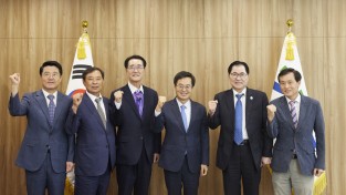 김동연 지사, 전남지역 4개 군(郡) 대표와 특산물 소비 활성화 방안 논의