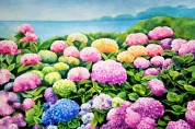 임창순 작가, 자연의 아름다운 풍경을 밝은 색채로 재현 '봄 향기전' 개최