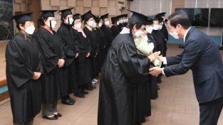거창군, 학력인정 프로그램 졸업식 개최